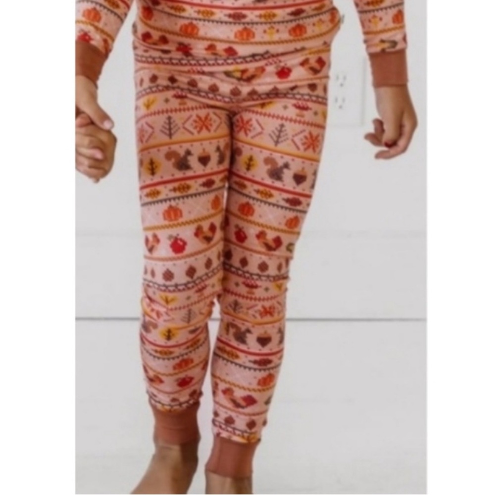 Little Sleepies Autumn Pattern Kids Pajama Bottoms
